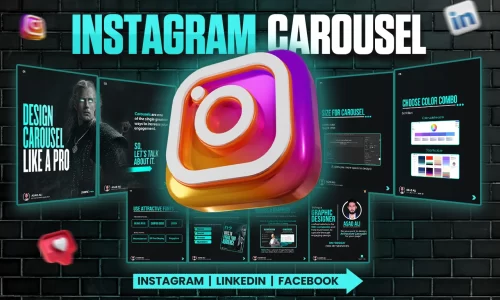 Instagram Cacrousel Post Design LinkedIn Carousel Post Design (1)